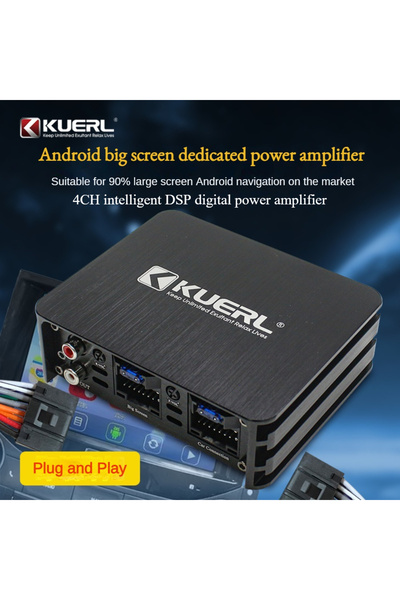 Choice Android System Large Screen Special Amplifier Car Audio Lossless Upgra...