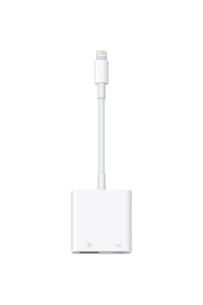 Apple Adaptor camera Apple MX5J3ZM/A, Lightning la USB 3 (Alb)
