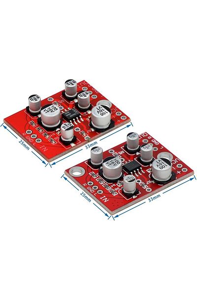 Choice AD828 DC 5V-15V 12V AD828 Stereo Preamp Power Amplifier Board Preamplifier Module