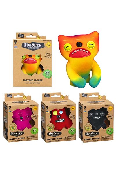 Art Tone Fuggler Funny Ugly Monster Farting Gas-Excreting Collection Figure Single 6+ (1 Pcs)