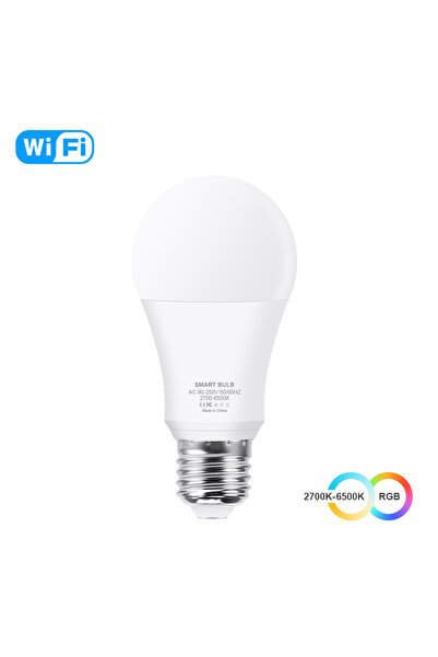 Choice مصباح ذكي واحد من نوع Tuya يعمل بتقنية الواي فاي، بجهد 85-265 فولت، مز...