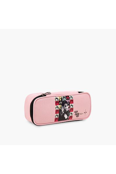 Celebrtyicons Swifties Print Pencil Pouch with Zip Closure