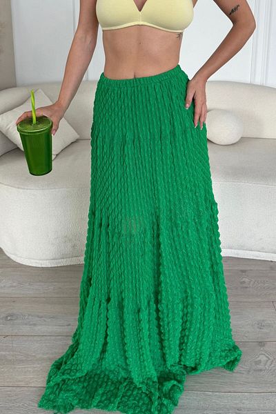 bb butik basic Fusta maxi din dantela (căptușită) HT1033