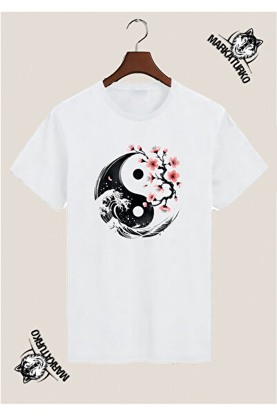 MarkaTurko Ying Yang Special Design Printed Tshirt 42683-3
