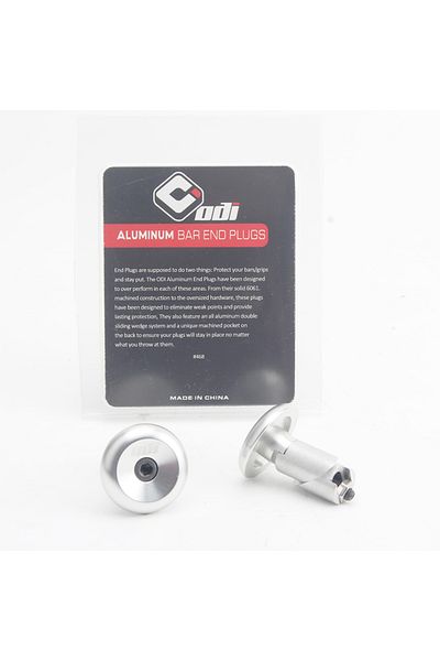 Choice CNC Plugs Silver ODI Bicycle Expansion Handle Plugs Ultra-Light Aluminum Alloy Balance Handle Plugs