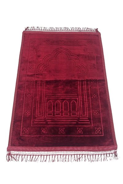 smart home Luxury prayer rug lined with soft microfiber fabric with a silky feel, 120 x 70 cm