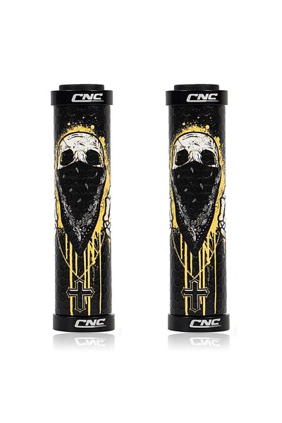 Choice Green CNC Bicycle Handlebar Grips Ultraight Mountainbike Lenker Grip Anti-skid Schock-absorbieren D