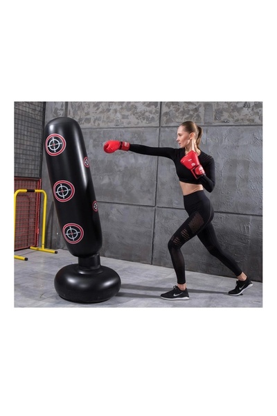 HEPİTOP 160 Cm Şişme Boks Torbası Dikey