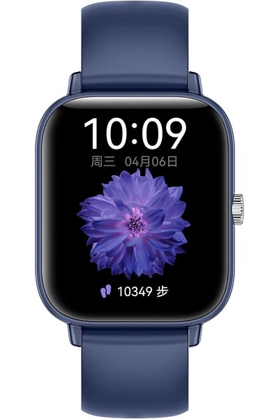 X.Cell Xcell Apollo W5 Smartwatch, 1.85" HD, Bluetooth Calling, SpO₂, IP67, 7-Day Battery, Blue Strap
