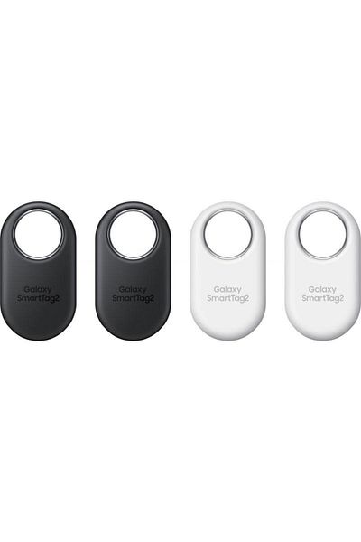 Samsung Galaxy SmartTag2, 4 pack, Bluetooth, 500 days, Waterproof IP67 (White/Black)