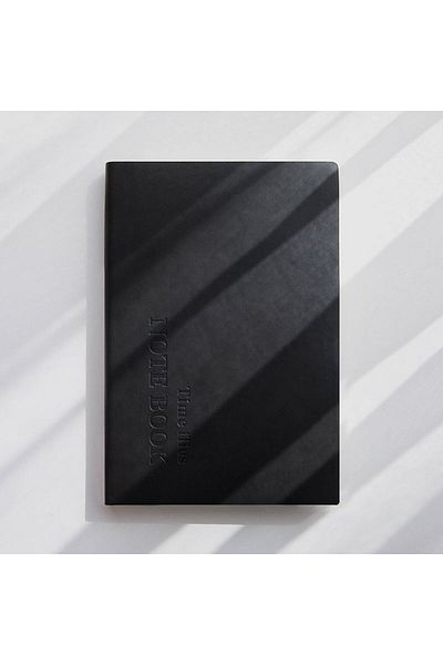 Choice A5 Black Grid Notebook A5,Travelers Journals School Office Meeting Record 80GSM/264 Pages Checkered