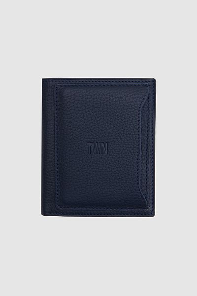 Twn Navy Blue Wallet