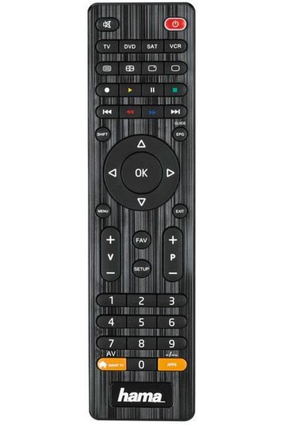Hama Telecomanda Universala Hama 12306, 4 in 1 (Negru)