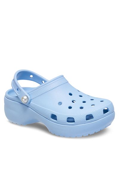 Crocs Șlapi de damă albaștri CROCS-211231 BLUE CALCITE