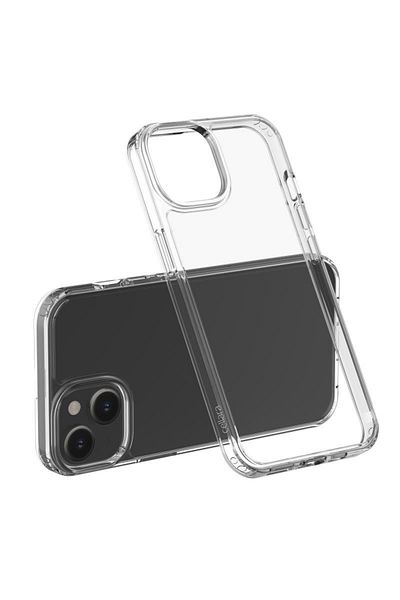Cellara CELLARA CRYSTAL COLLECTION BACK PROTECTIVE COVER FOR IPHONE 14 PLUS - TRANSPARENT