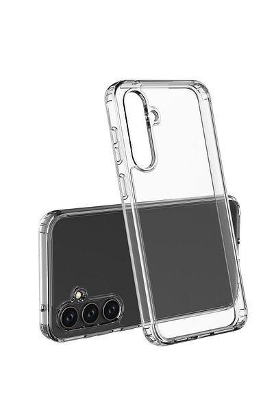 Cellara CELLARA CRYSTAL COLLECTION BACK PROTECTIVE COVER FOR SAMSUNG GALAXY S23 FE 5G - TRANSPARENT