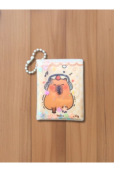 Çınar Kapibara Juicy Glitter Mini Notebook 4.5 cm X 5.5 cm (1 Piece)