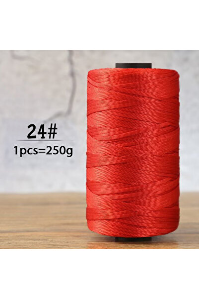 Choice 24 Red 250g summer crochet flat ribbon thread handmade DIY weaving pro...