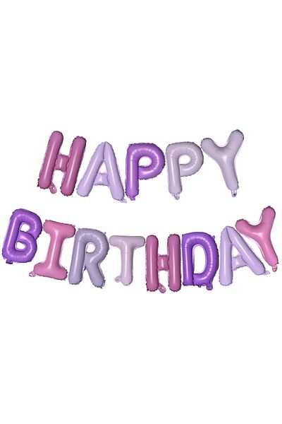 Choice HAPPY BIRTHDAY 16INCH CY609v15SICAI 13pcs Birthday Balloon Rose Gold Color Foil Letter Balloons set
