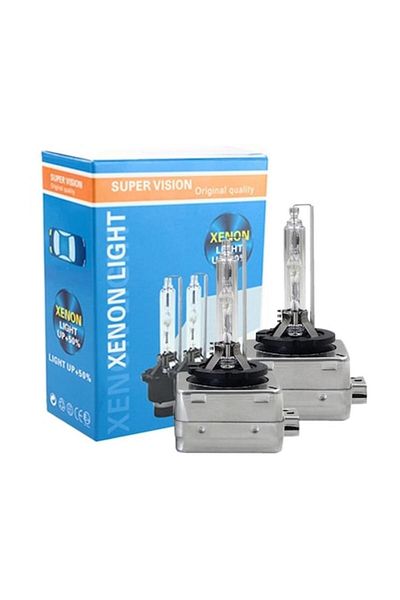 OEM Set 2 becuri auto faruri xenon D3S, 6000K, 35W