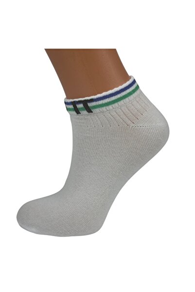 JUST SOCKS 5-пакетни памучни чорапи, бели