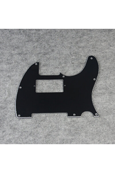 choice2 Black 3Ply FLEOR 1pcs TL Electric Guitar Humbucker kguard 8 Holes Wit...