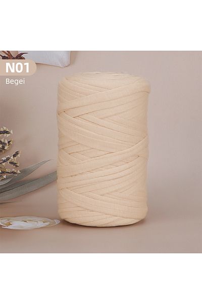 Choice N01-Begei 1Pcs Polyester T-Shirt Yarn For DIY Crafting Crochet And Knitting - Bags, Cushions, Dolls,