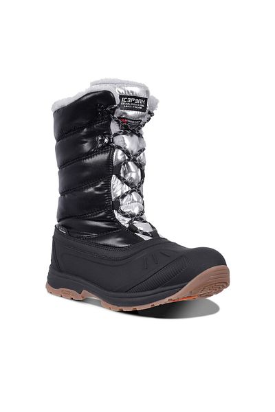 Icepeak Ghete de zăpadă negre pentru femei ICEPEAK-75269 990 BLACK