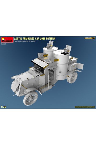 MiniArt 1:35 Austin Armoured Car 1918 Pattern British Service. Dunster Force. Interior Kit