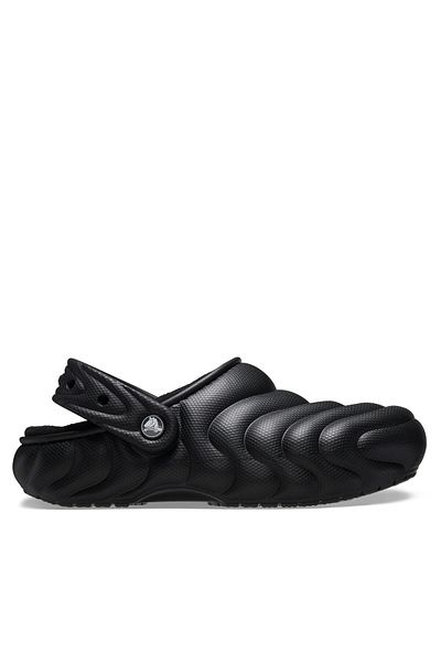 Crocs Women's, Men's, Unisex Flip-flops black CROCS-CLASSIC LINED OVERPUFF CLOG 210059 BLACK