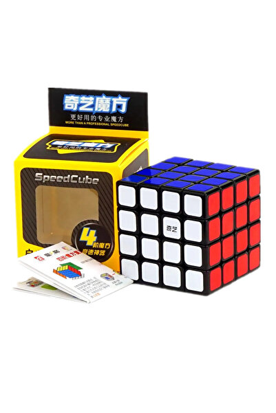 Choice 4x4 Qiyi Magic Cube 2x2 3x3 4x4 5x5 6x6 Black Stickers Educational Puzzle Magic Cube Toys For Child
