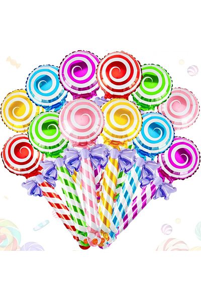 Choice Other As picthure Hands Lollipop 12Pcs 6pcs Hands Lollipop Gift Foil Balloons Candy theme Wedding Bi