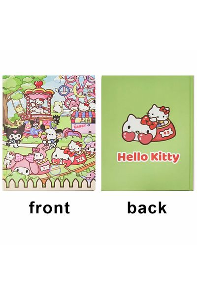 Miniso Hello Kitty02-1 قطعة من Sanrio Hello Kitty Hangyodon Cartoon A5 غلاف مقوى صفحات داخلية ملونة بالكامل