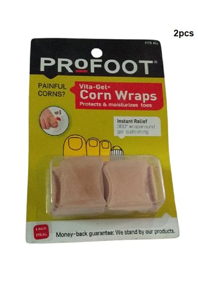 Generic 2 Pairs Gel Toe Separators to Prevent Toe Chafing