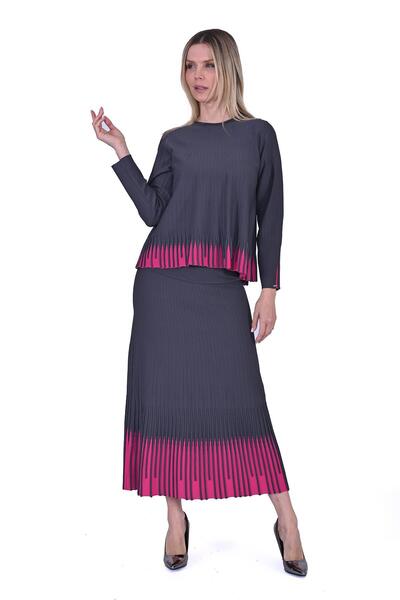 Invee Nabim Knitwear Suit Smoked