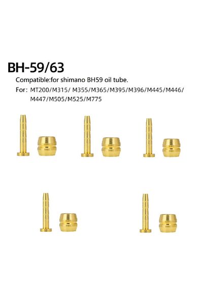 Choice 5 Pairs BH59 Mountain Bike oil needle Brake olive head For SHIMANO DEORE BH90 BH59 SRAM MAGURA oil b