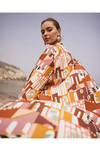 Kadın Azure Club Milos Kimono