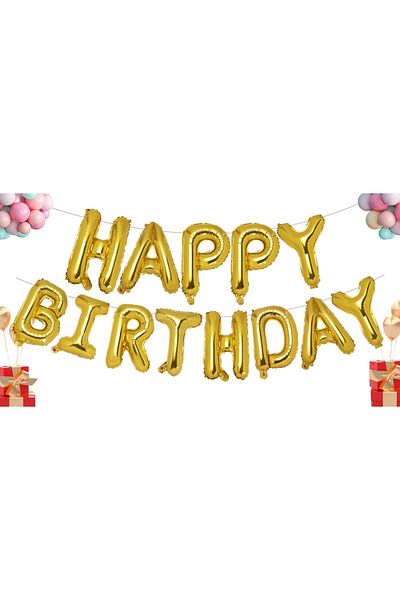 Choice HAPPY BIRTHDAY 16INCH CY609v1JIN 13pcs Birthday Balloon Rose Gold Color Foil Letter Balloons set Hap