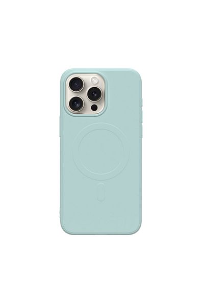 Cellara CAPAC PROTECTIE SPATE CELLARA TPU SOFT MAGSAFE PENTRU IPHONE 15 PRO MAX - ALBASTRU DESCHIS