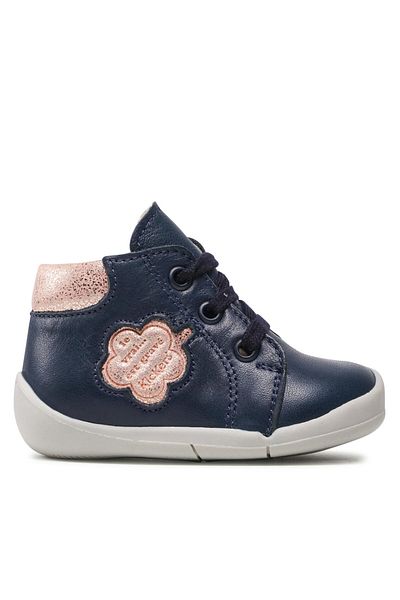 Kickers Girl Ankle boots blue KICKERS-KI-858383-10-102 MARINE ROSE METALLISE