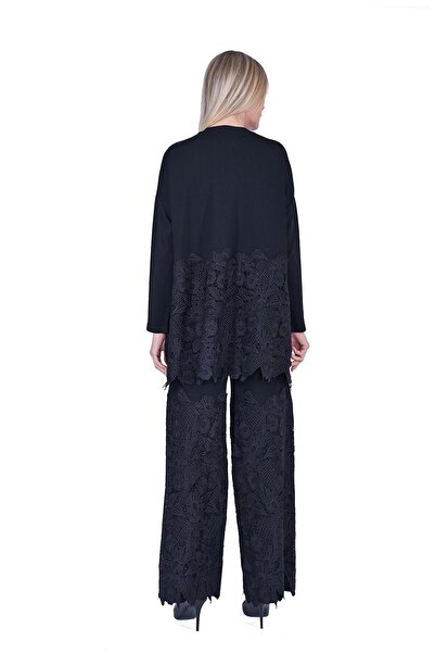 Invee Kopanaki Knitwear Suit Black