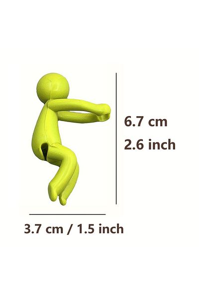 Choice Yellow Green 1-6 PCS Cute Plant Stand Plastic Plant Support Pile Greenhouse Arrangement Fixed Rod In