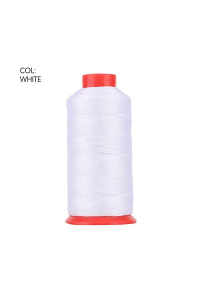 Choice White 4 Ounces TEX135 High Tenacity Bonded Nylon Thread 750 Yds Leather Canvas Upholstery Shoe Tents