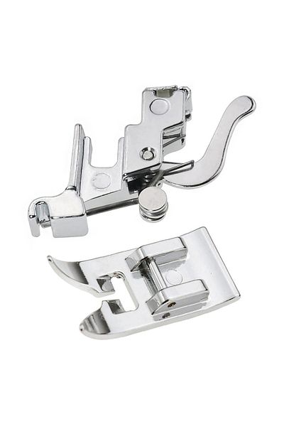 Choice 7300L 7301 Snap On Low Shank Adapter Presser Foot Holder with Universal Press Foot for Household Sew