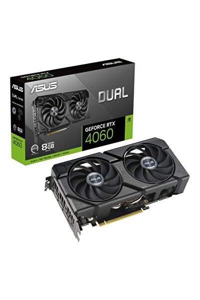ASUS Dual Evo GeForce RTX 4060 8GB GDDR6 128Bit HDMI/DP Ekran Kartı