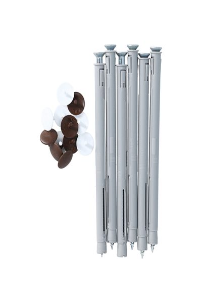Fischer مجموعة تثبيت إطار النافذة F10 S140 K بدون متاعب