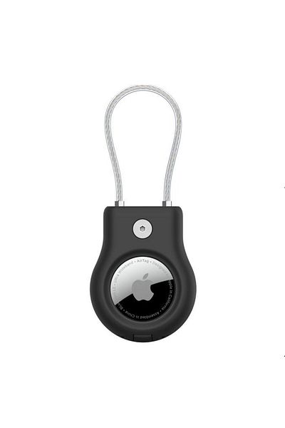 Belkin Belkin secure holder with metal cable for Apple AirTag, Black