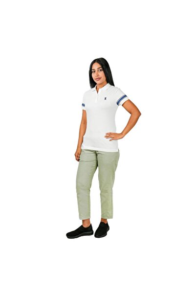 Giordano Women's Embroidery Bold Polo