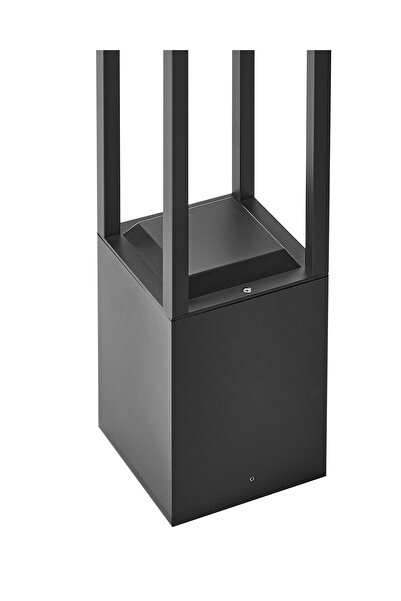 BELIANI Güneş Enerjili LED Bahçe Direk Lambası, IP54 Korumalı, Modern ve Minimalist Tasarım