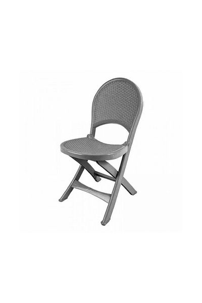 rexa Plastic Beach Chair – Durable & Low Seating, 85x43x37 cm for Outdoor Relaxation